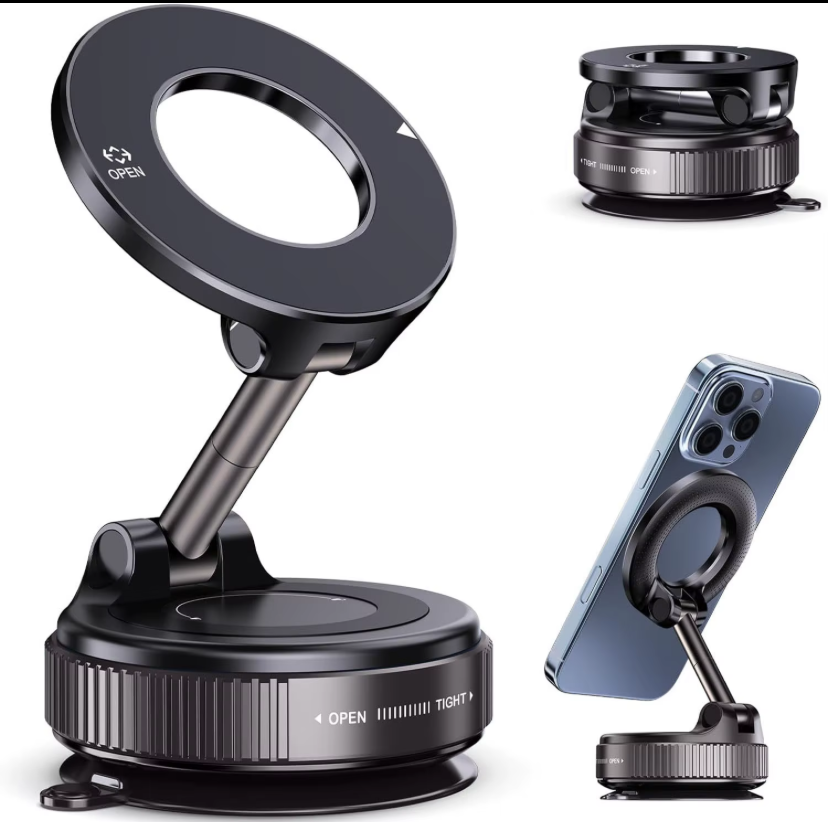 MagGrip Pro™ – 360° Magnetic Phone Ring Stand